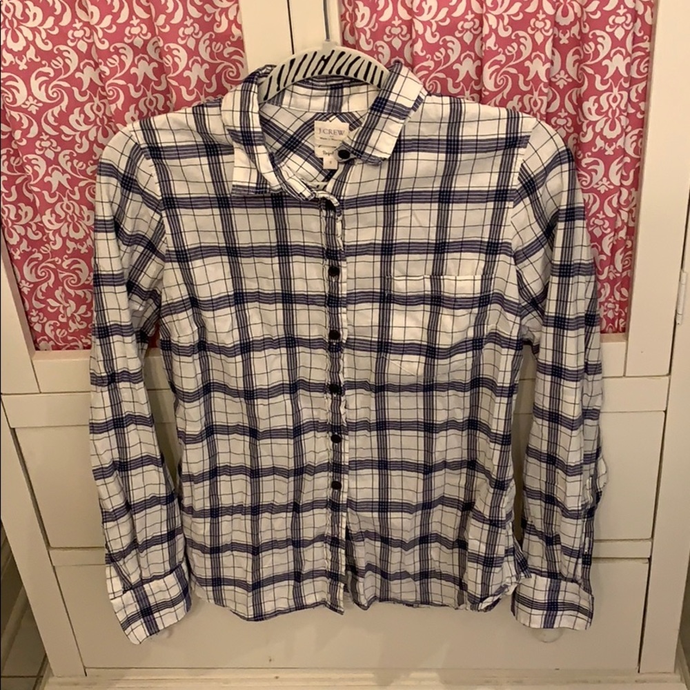 J Crew Perfect Fit Button Down